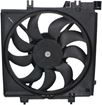 Subaru Driver Side Cooling Fan Assembly-Single fan, Radiator Fan | Replacement REPS160918