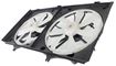 Toyota Cooling Fan Assembly-Dual fan, Radiator Fan | Replacement REPT160916