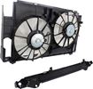 Toyota Cooling Fan Assembly, Rav4 13-17 Radiator Fan Assembly, Dual Fan, (Exc. Hybrid Model), North America Built | Replacement REPT160939