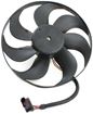 Volkswagen, Audi Driver Side Cooling Fan Assembly-Single fan, Radiator Fan | Replacement REPV160902