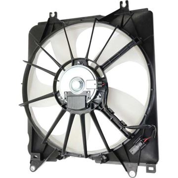 Honda Driver Side Cooling Fan Assembly-Single fan, Radiator Fan | Replacement RH16090003