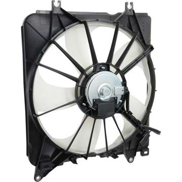 Honda Driver Side Cooling Fan Assembly-Single fan, Radiator Fan | Replacement RH16090004