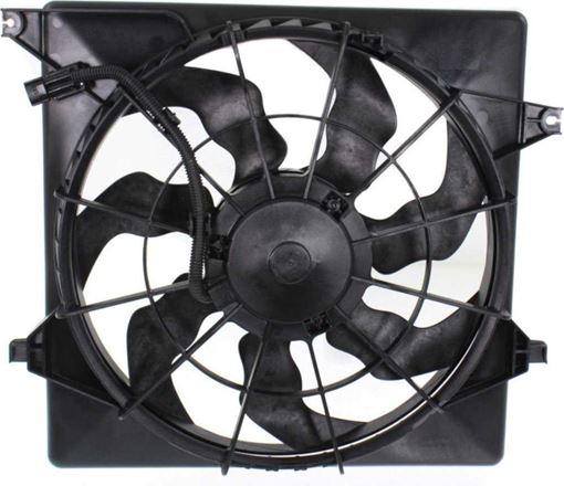 Kia Cooling Fan Assembly-Single fan, Radiator Fan | Replacement RK16090005