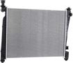 Jeep, Dodge Radiator Replacement-Factory Finish | Replacement P13200