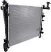 Jeep, Dodge Radiator Replacement-Factory Finish | Replacement P13204