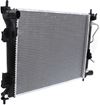 Hyundai, Kia Radiator Replacement-Factory Finish | Replacement P13253