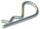 Steel Cotter Hair Pin 0.1" x 1.2" 10 Pack, Pivot Point HAIR-4