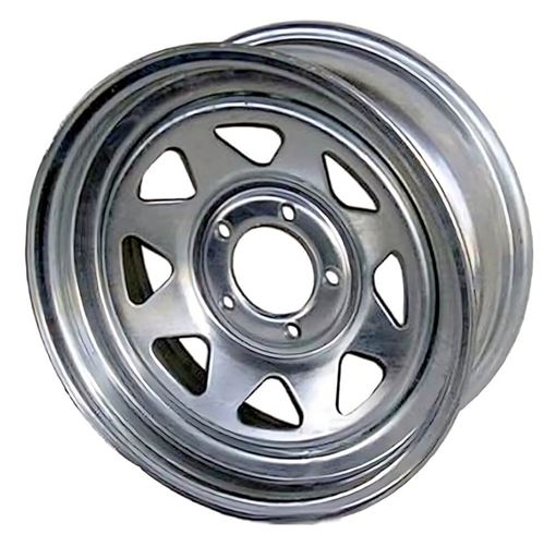 14" Galvanized Wheel 5 Hole