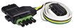 Lite Mate Plug-In Simple Vehicle Wiring Kit, 2 Piece, Hopkins 41125